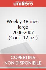 Weekly 18 mesi large 2006-2007 (Conf. 12 pz.) articolo cartoleria di Moleskine