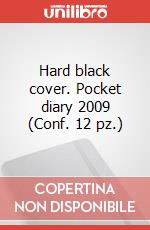 Hard black cover. Pocket diary 2009 (Conf. 12 pz.) articolo cartoleria di Moleskine