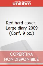 Red hard cover. Large diary 2009 (Conf. 9 pz.) articolo cartoleria di Moleskine