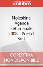 Moleskine Agenda settimanale 2008 - Pocket Soft articolo cartoleria