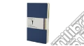 Volant Moleskine - Large pagine bianche BLU (2 taccuini) art vari a