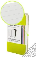 Volant Moleskine - ExtraSmall Righe VERDI (2 taccuini) scrittura