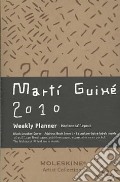 Agenda Settimanale Orizzontale Pocket 2010 - Pelle Nera "MARTI GUIXE' Artist's Cover" scrittura