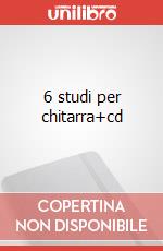 6 studi per chitarra+cd art vari a