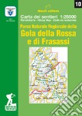 Parco Naturale Regionale della Gola della Rossa e di Frasassi 1:25.000. Ediz. multilingue art vari a