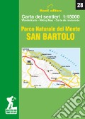 Parco Naturale del Monte San Bartolo. Carta dei sentieri 1:15.000. Ediz. italiana, inglese, francese e tedesca articolo cartoleria