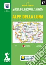 Alpe della Luna. Carta dei sentieri 1:25000. Ediz. multilingue articolo cartoleria di Monti Raffaele