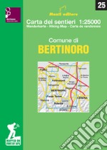 Comune di Bertinoro. Carta dei sentieri 1:25.000 articolo cartoleria