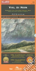 Val di Non. Cartà topografica di precisione 1:25.000 n. 155. Ediz. italiana, inglese e tedesca art vari a
