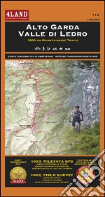 Alto Garda valle di Ledro. 1500 km mountainbike trails. Ediz. italiana, inglese e tedesca articolo cartoleria di Casolari Enrico; Nardini Remo