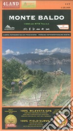 Monte Baldo. 1000 km mountainbike trails 1:25.000. Ediz. italiana, inglese e tedesca articolo cartoleria di Casolari Enrico; Nardini Remo