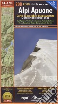Alpi Apuane. Carta topografica-escursionistica 1:25.000. Ediz. italiana, inglese e tedesca art vari a