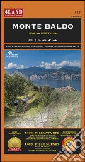 Monte Baldo. 1000 km MTB trails. Carta escursionistica 1:25.000. Ediz. italiana, inglese e tedesca art vari a