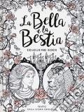 La Bella e la Bestia. Colouring book art vari a
