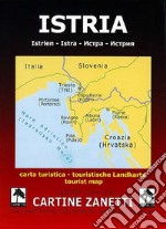 Istria-Istrien-Istra. Carta turistica 1:120.000 1cm=1,2km. Ediz. multilingue articolo cartoleria di Cartograph (cur.)