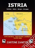 Istria-Istrien-Istra. Carta turistica 1:120.000 1cm=1,2km. Ediz. multilingue art vari a