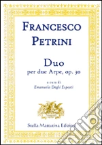 Duo per due arpe, op. 30. Per arpa. Partitura art vari a