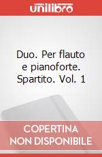 Duo. Per flauto e pianoforte. Spartito. Vol. 1 articolo cartoleria di Piazzolla Astor; Del Soldà M. (cur.)