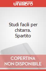 Studi facili per chitarra. Spartito art vari a