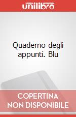 Quaderno degli appunti. Blu art vari a