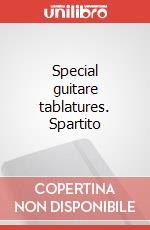 Special guitare tablatures. Spartito art vari a