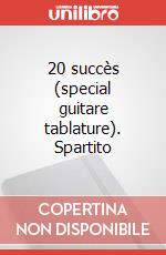 20 succès (special guitare tablature). Spartito art vari a