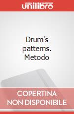 Drum's patterns. Metodo art vari a