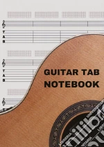 Guitar tab notebook art vari a