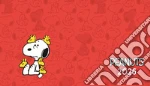 Peanuts. Agenda orizzontale 2026 art vari a