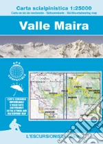 Valle Maira 1:25000. Carta scialpinistica. Nuova ediz. art vari a