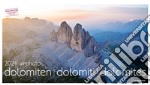 Luftbildkalender Dolomiten-Airphoto dolomiten-Dolomiti-Dolomites. Calendario 2024. Ediz. multilingue articolo cartoleria di Ladurner Christjan; Holz Dietrich