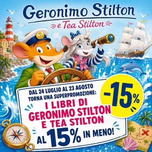 Tutto il catalogo di Geronimo Stilton in offerta!