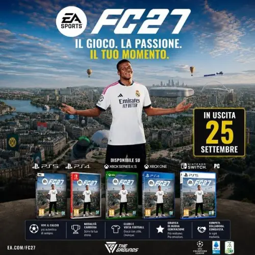 Goditi un realismo senza precedenti in EA SPORTS FC™ 27