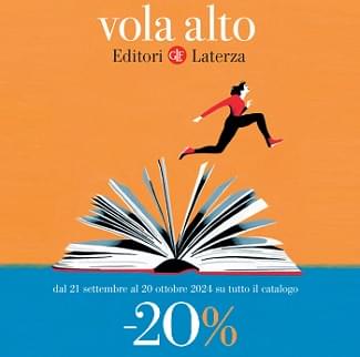 Tutti i volumi del catalogo Laterza in promozione!