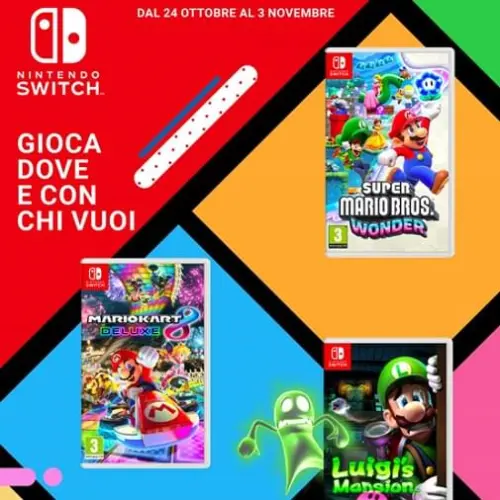 Con Mario e Luigi su Switch, il divertimento è sempre con te!