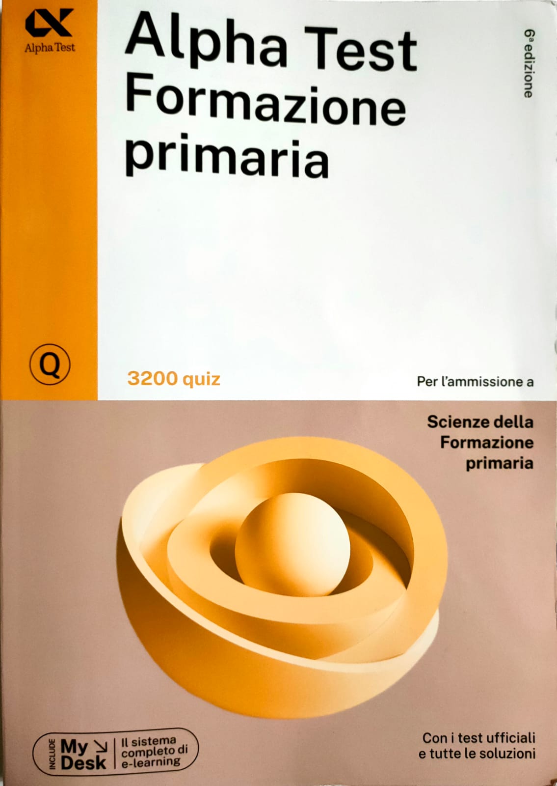 Alpha Test Formazione primaria. 3200 quiz libro usato