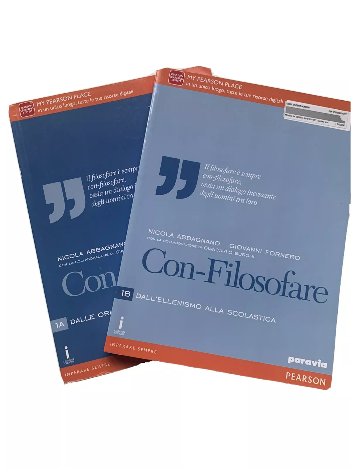 Con-filosofare. Per le Scuole superiori. Con e-book. Vol. 1 (2 Libri: 1A e  libro usato