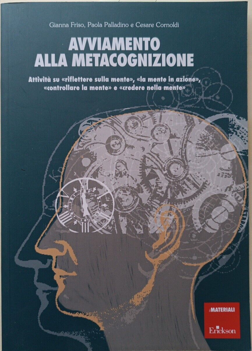 Avviamento alla metacognizione libro usato