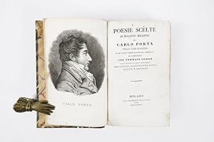 Poesie scelte di Carlo Porta e Tommaso Grossi libro usato