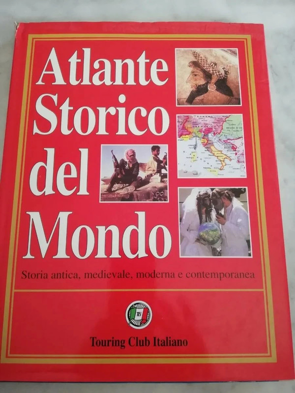 Atlante storico del mondo - 2 volumi libro usato