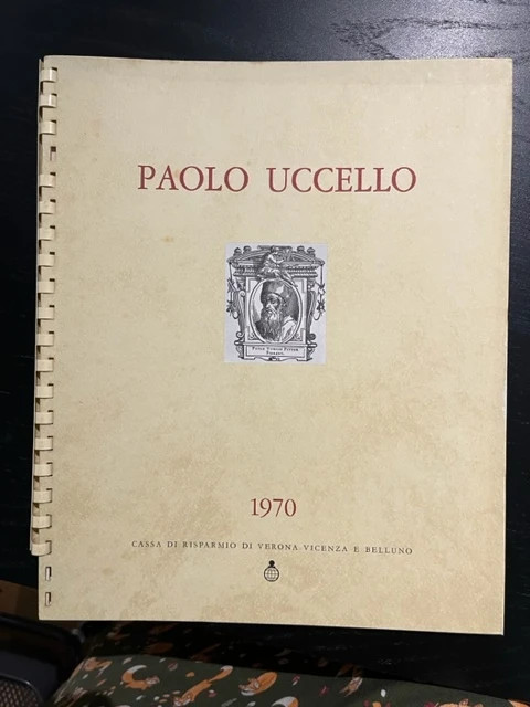 Paolo Uccello, 1970 libro usato