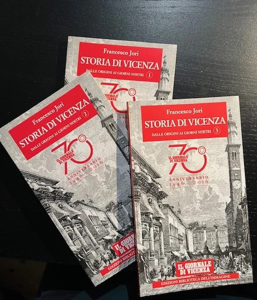 Storia di Vicenza. Dalle origini ai giorni nostri. Tre volumi libro usato