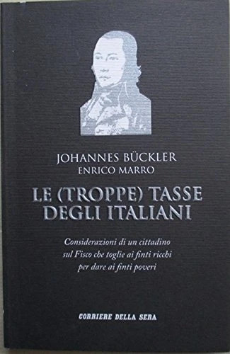 Le (troppe) tasse degli italiani libro usato