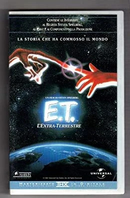 E.T. L`Extra Terrestre. Videocassetta VHS vhs usato