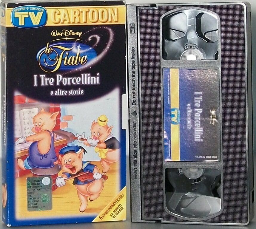 I Tre Porcellini e altre storie. VHS vhs usato