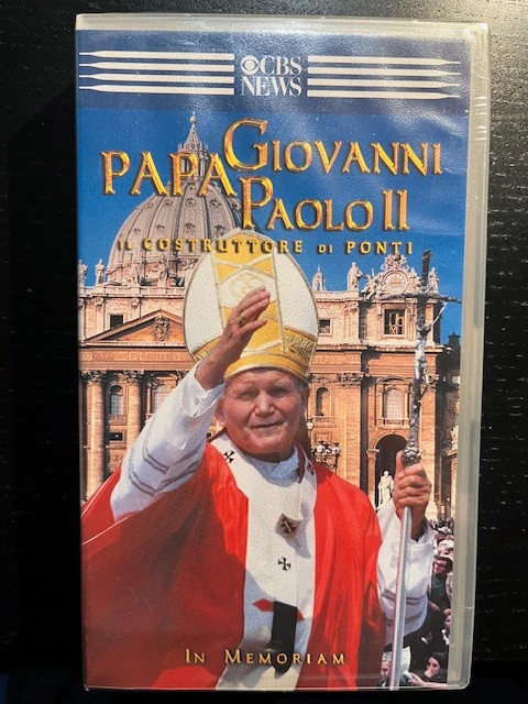 Papa Giovanni Paolo II. Il costruttore di ponti. VHS vhs usato