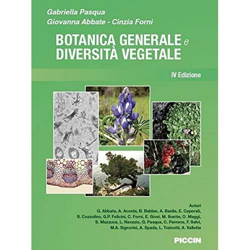 Botanica generale e diversitÃ  vegetale libro usato