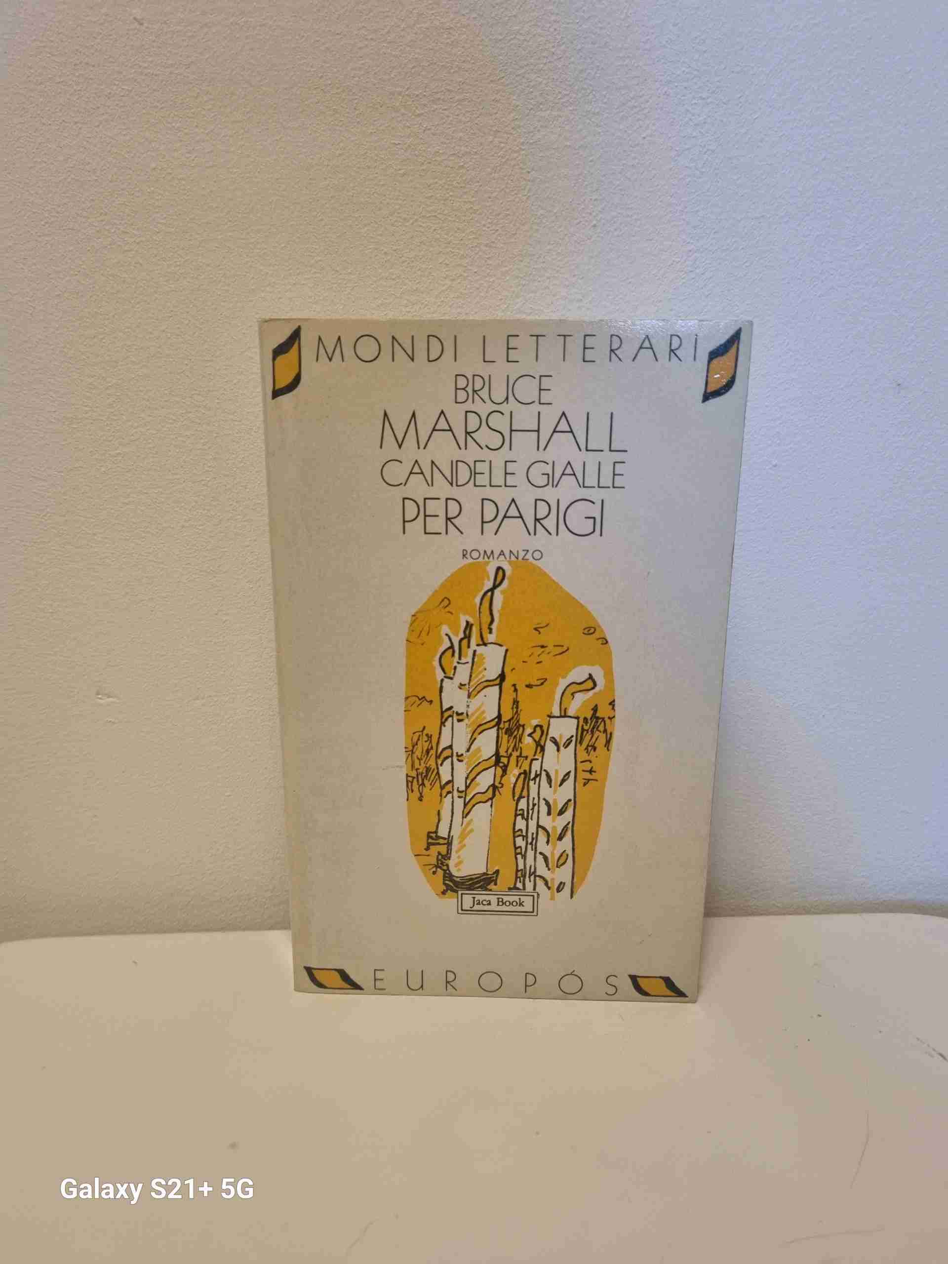 Candele gialle per Parigi libro usato