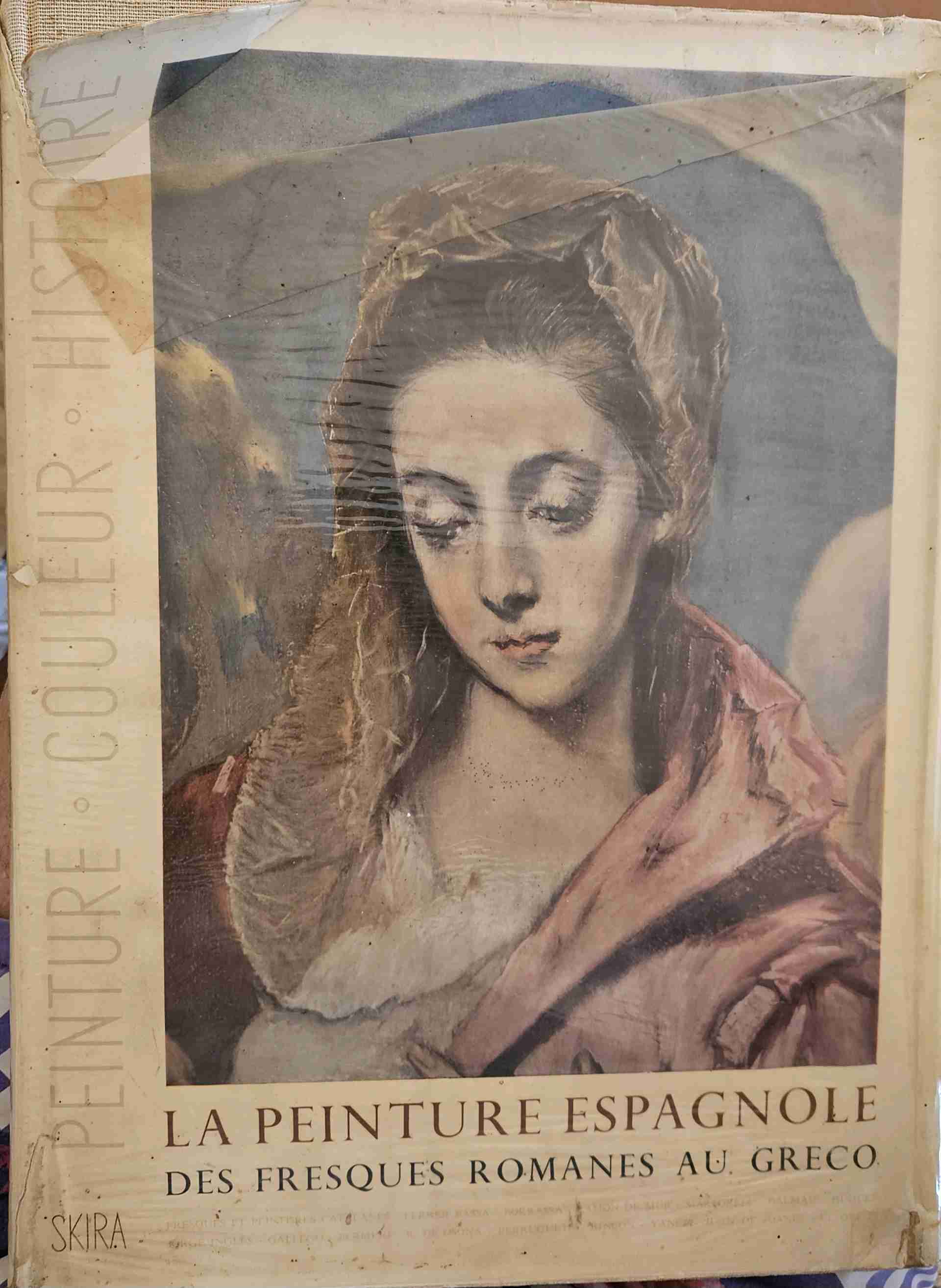La peinture Espagnole - 2 volume - Des fresques romanes au greco libro usato