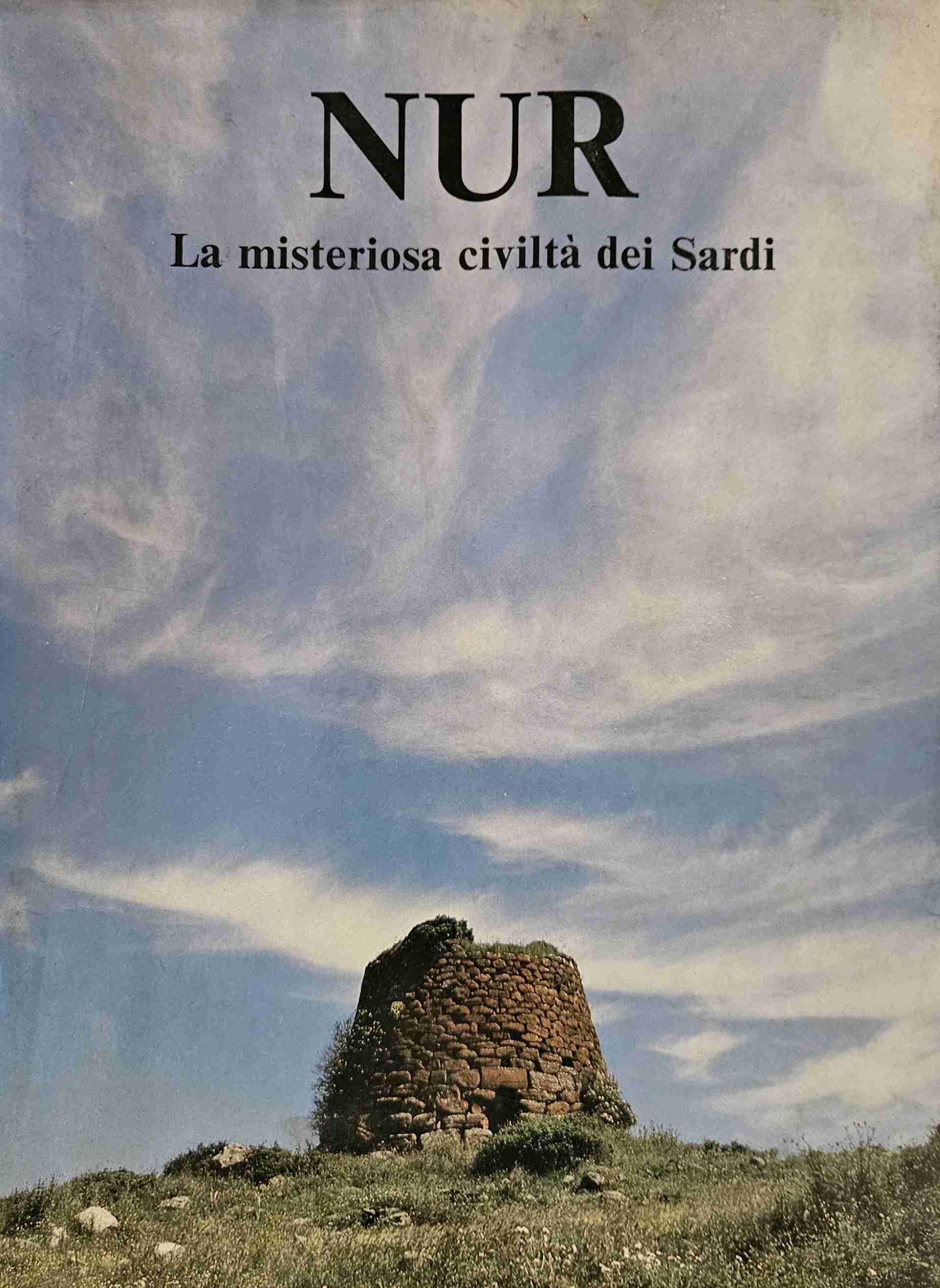 NUR La misteriosa civiltà dei sardi libro usato